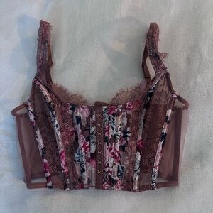 Victoria Secret Floral Lace Bralette